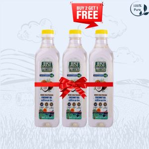 Buy 2 Get 1 - Pure Cold Pressed Coconut Oil
