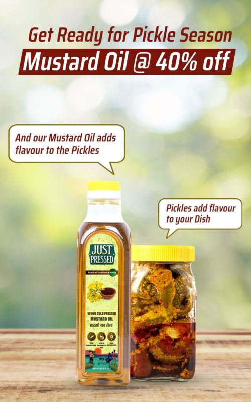 Mustard Pickle Oil @ 40% OFF